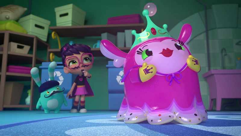 Abby, Teeny Terry doesn't have mega-strength!