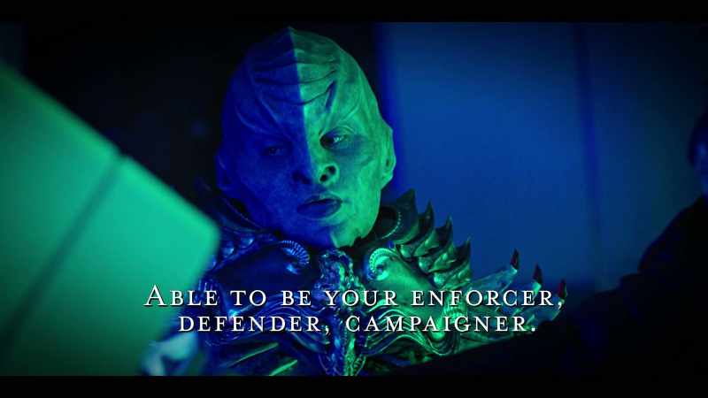 Able to be your enforcer