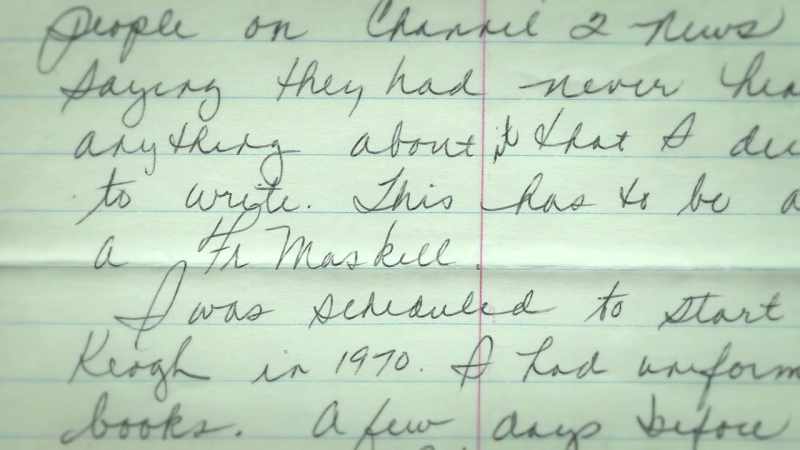 about Father Maskell. Father Maskell called me