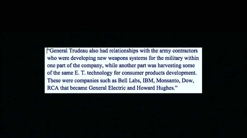 About secret ET technology transfer