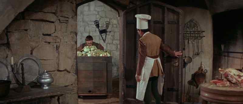 About time you got here! Fresh vegetables for the queen's table!