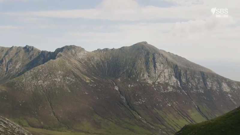 Above the Isle of Arran