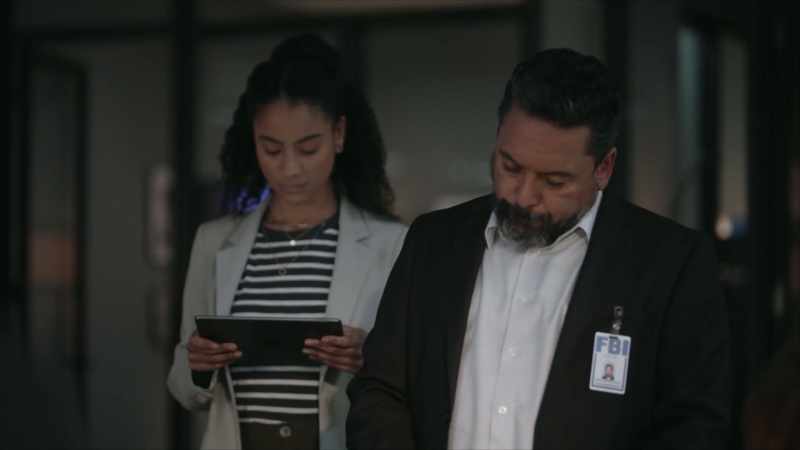 Abril's father was a cop