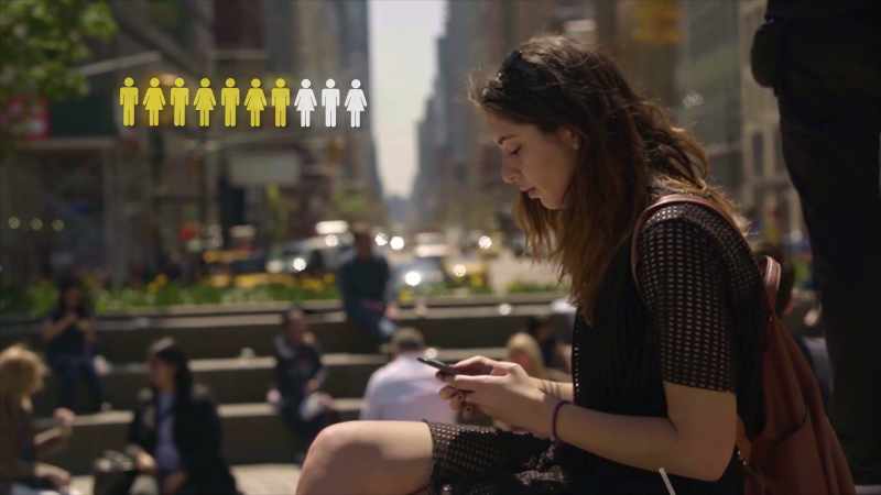 According to research, 70% of adults
