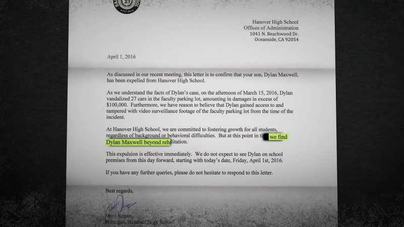 According to the school board, 