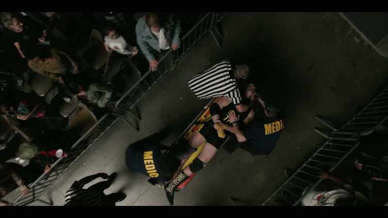 Ace has just injured a fellow wrestler