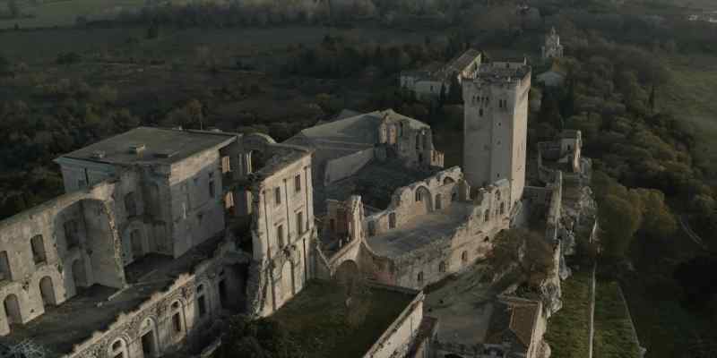 Across the courtyard is where the sisters live