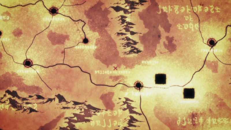 Across the huge mountain range that spans north and south