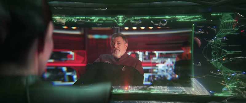 Acting Captain Will Riker