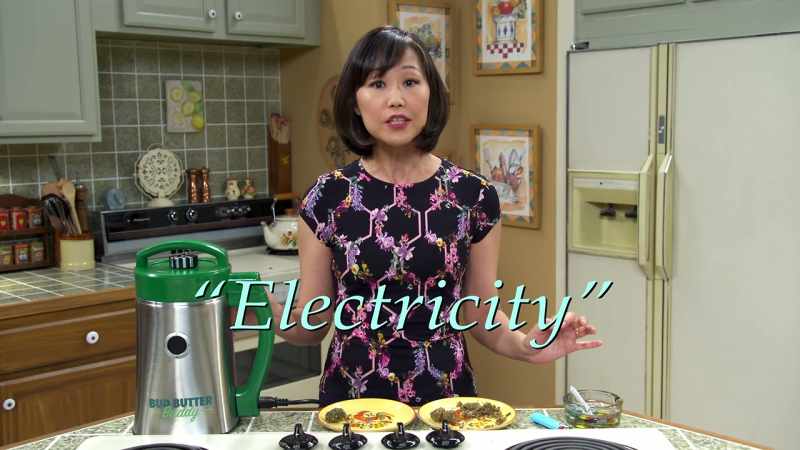 which activates the machine using the very electricity