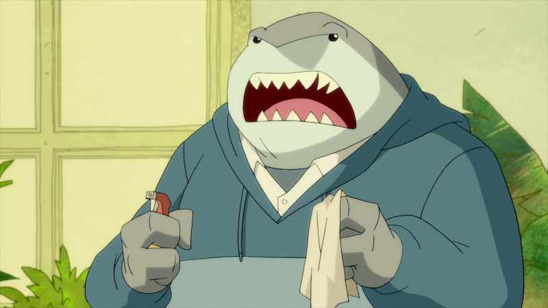 Actually, I'm a normal-sized shark
