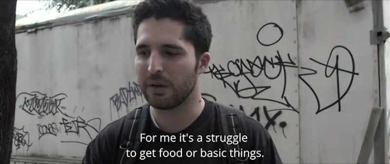 Actually for me is a struggle to get food or basic things