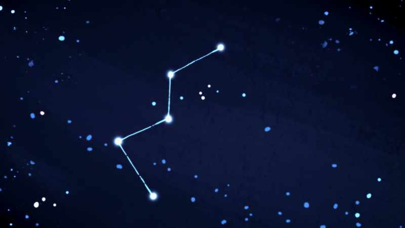 Actually, sir, that's a constellation called Cassiopeia