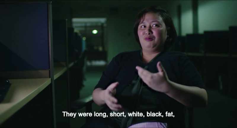 Ada yang panjang, pendek, putih, hitam, gendut