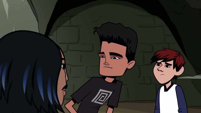 Adam, those other kids attacked the spiders, too