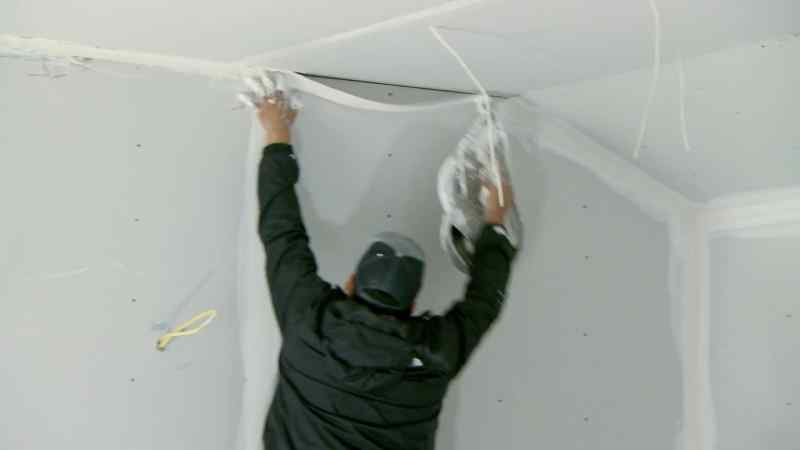 Add some drywall tape along the seams