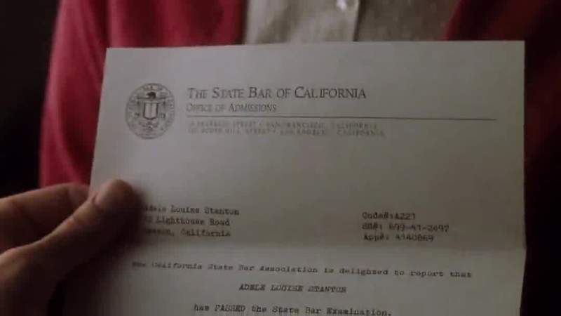 Adele Louise Stanton has passed the State Bar Examination