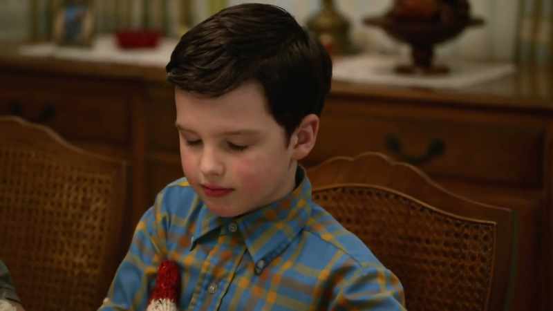 ADULT SHELDON: That was the first time