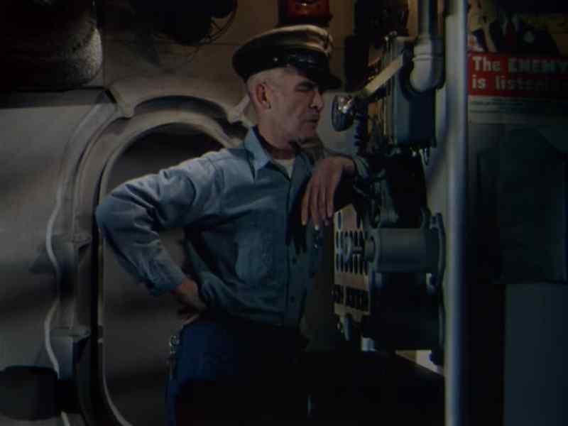 Aft torpedo room. After torpedo room
