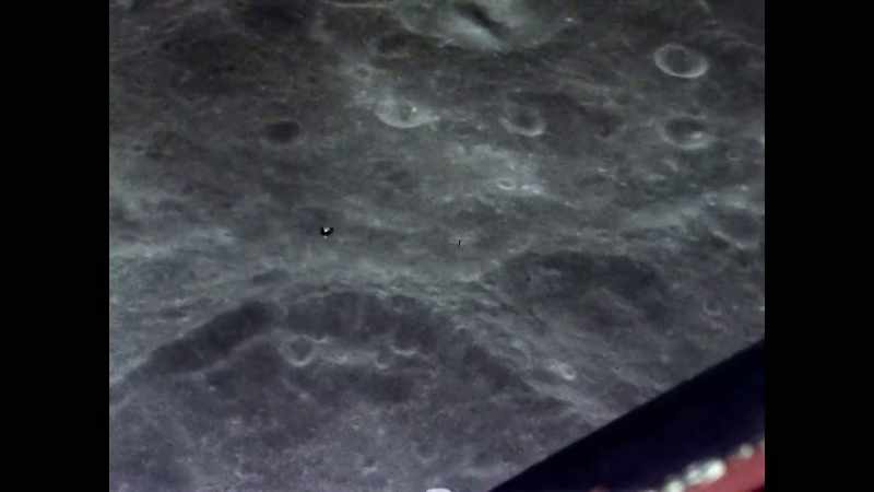 After 21 hours alone in the command module, columbia