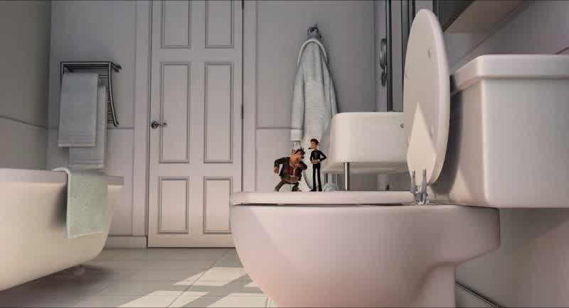 Well after a hard day of navigating sewer pipesthere's nothing better than relaxing in a Jacuzzi whirlpool bath