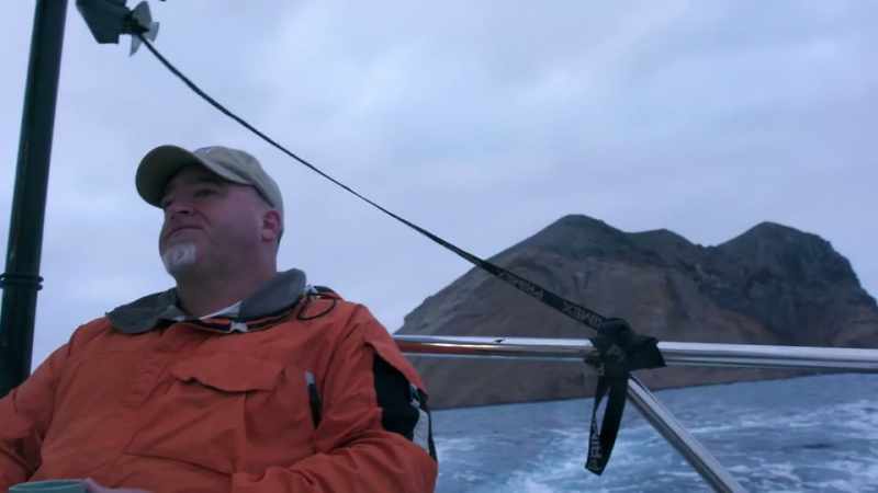 After days on the open water