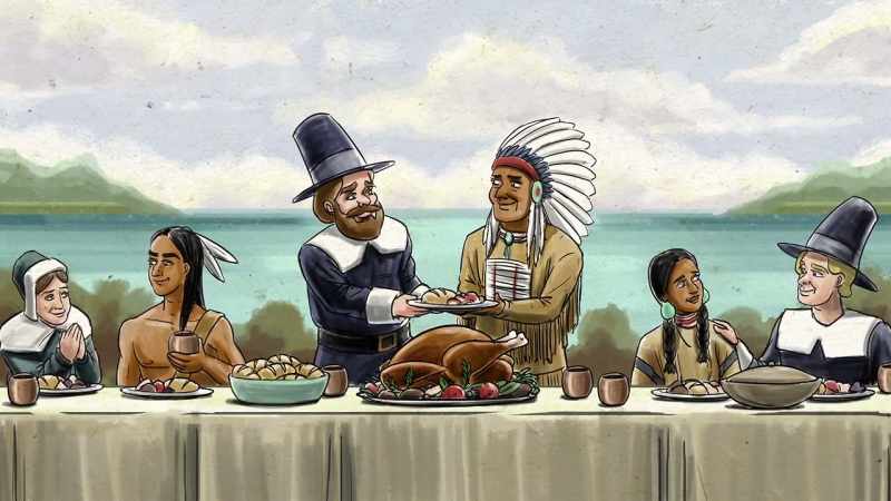 AFTER FOUNDING PLYMOUTH COLONY