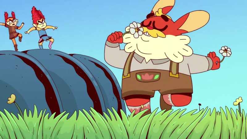After him! -[both grunting]