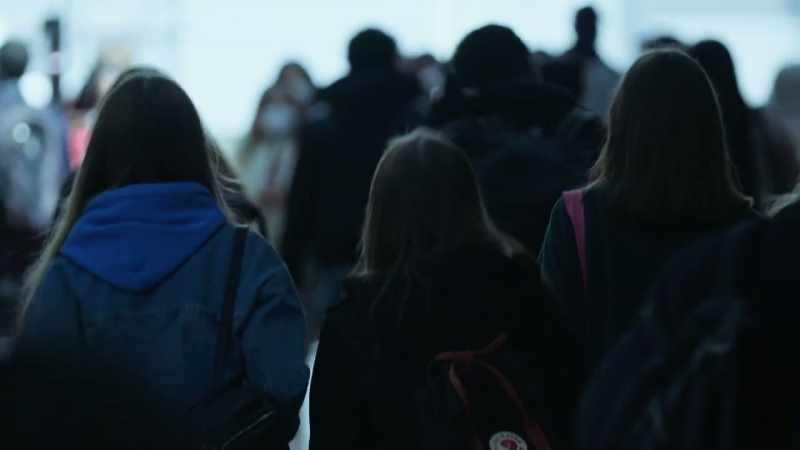 After our Easter holidays when we went back to school