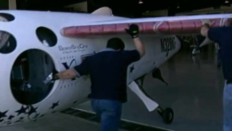 After it returns to the hanger