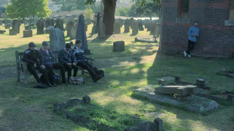 After school, we sat at Glebelands, the town's best graveyard