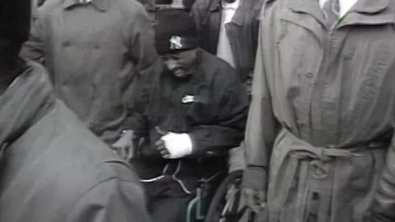 After his shooting, Tupac was facing prison time