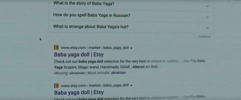 After Tenney came back with Baba Yaga, I started to do some Googling