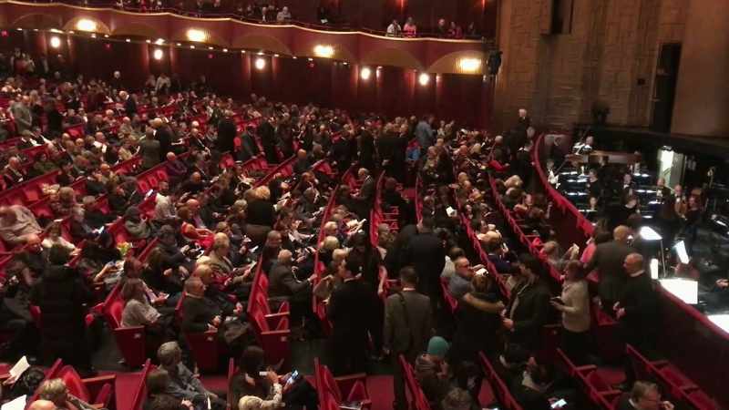 After the curtain calls