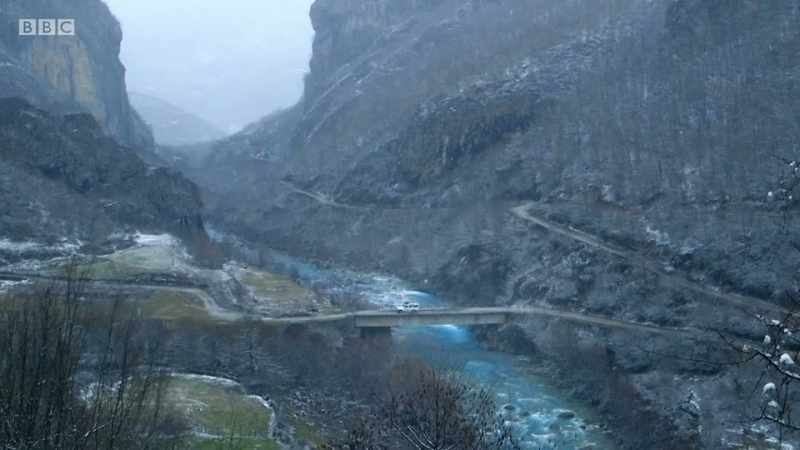 After the mountain pass, the going was much easier