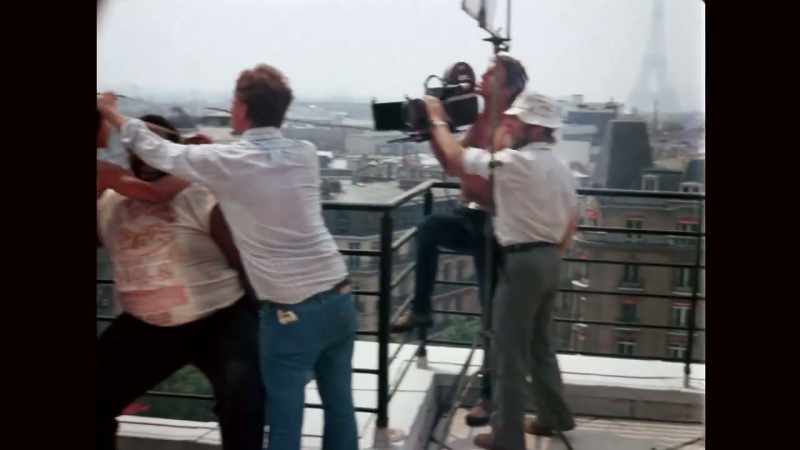 After which, we came back to Paris and started to shoot on Paris rooftops