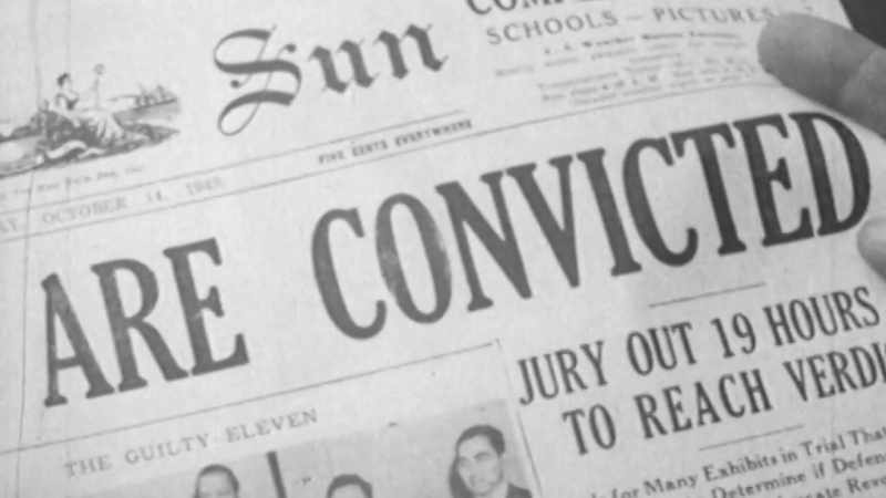 After World War II, as there was a Red Scare