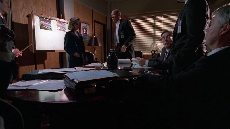 Agent Scully, can I see you outside for a moment? Alone