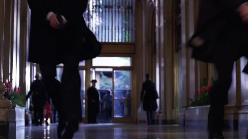AGENT: She went up here?