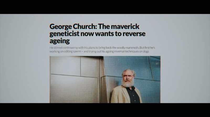 Aging reversal is the term that I prefer