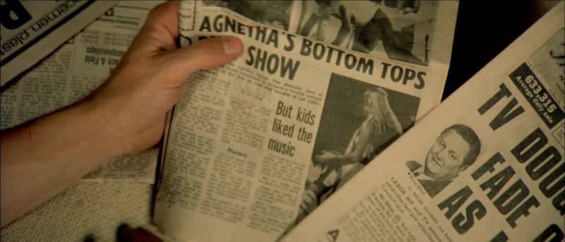 Agnetha's bottom tops show Oh my God