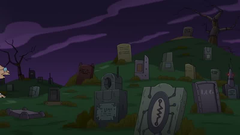 Ah, a freshly dug robot grave