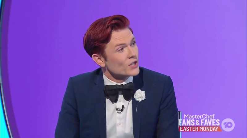 Ah, he agreed to share a dressing room with me