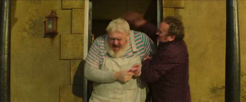 Ah, you fuckin' eejit! -(grunts)