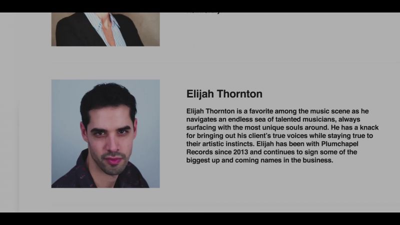 Ah, here we go. Elijah Thornton