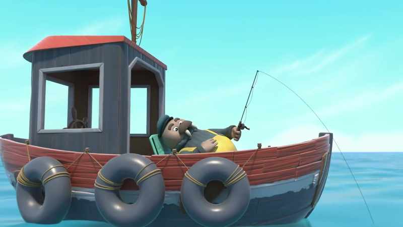 Ah, nothing like a calm day on the water