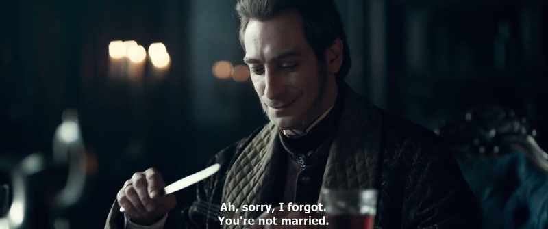 Ah, sorry, I forgot. You're not married