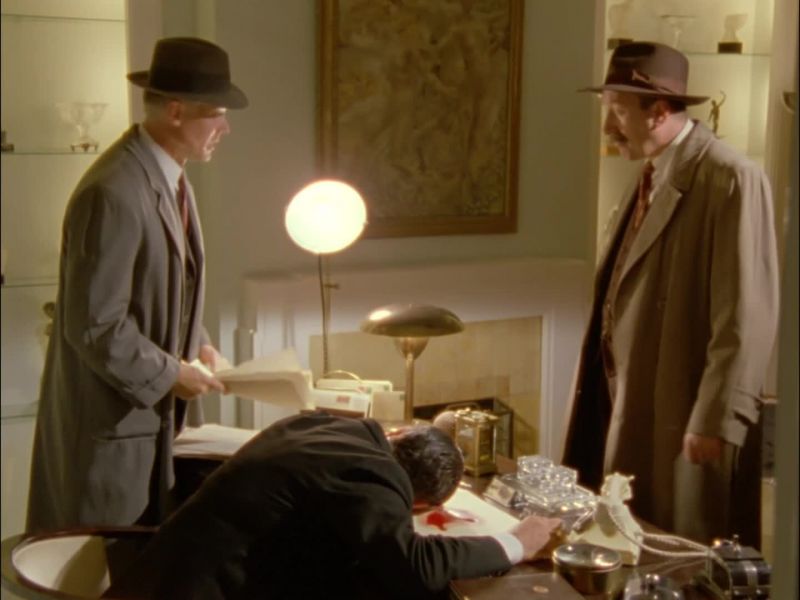Ah, that was under the desk