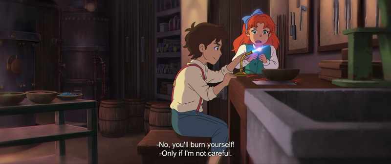 Ah, you'll get burned! - Only if I'm not careful