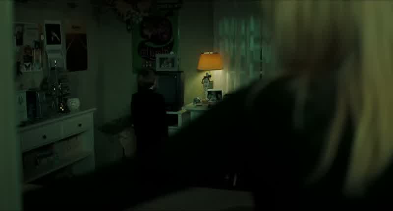 Aidan... What are you doing in here? Come on. We shouldn't be in her room. It's not her room anymore